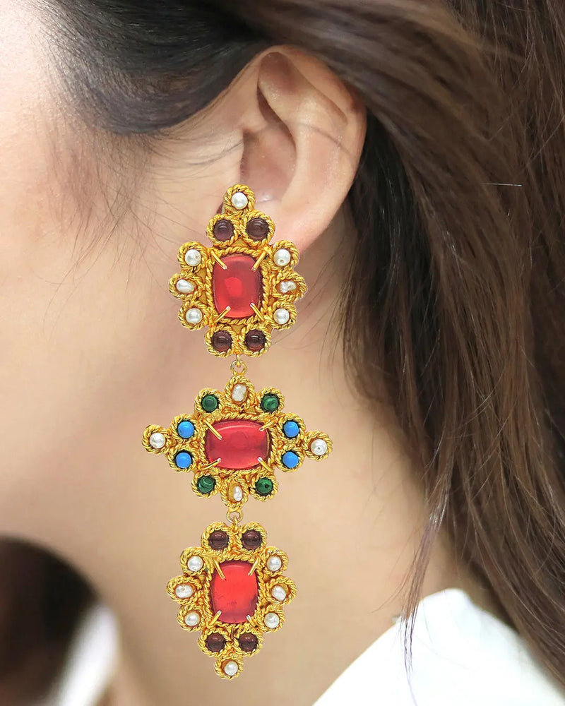 Inaya Danglers- Handcrafted Jewellery from Dori