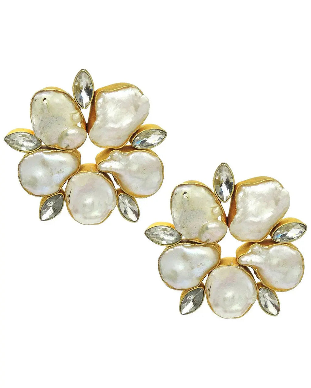 Lila Pearl Earrings- Handcrafted Jewellery from Dori