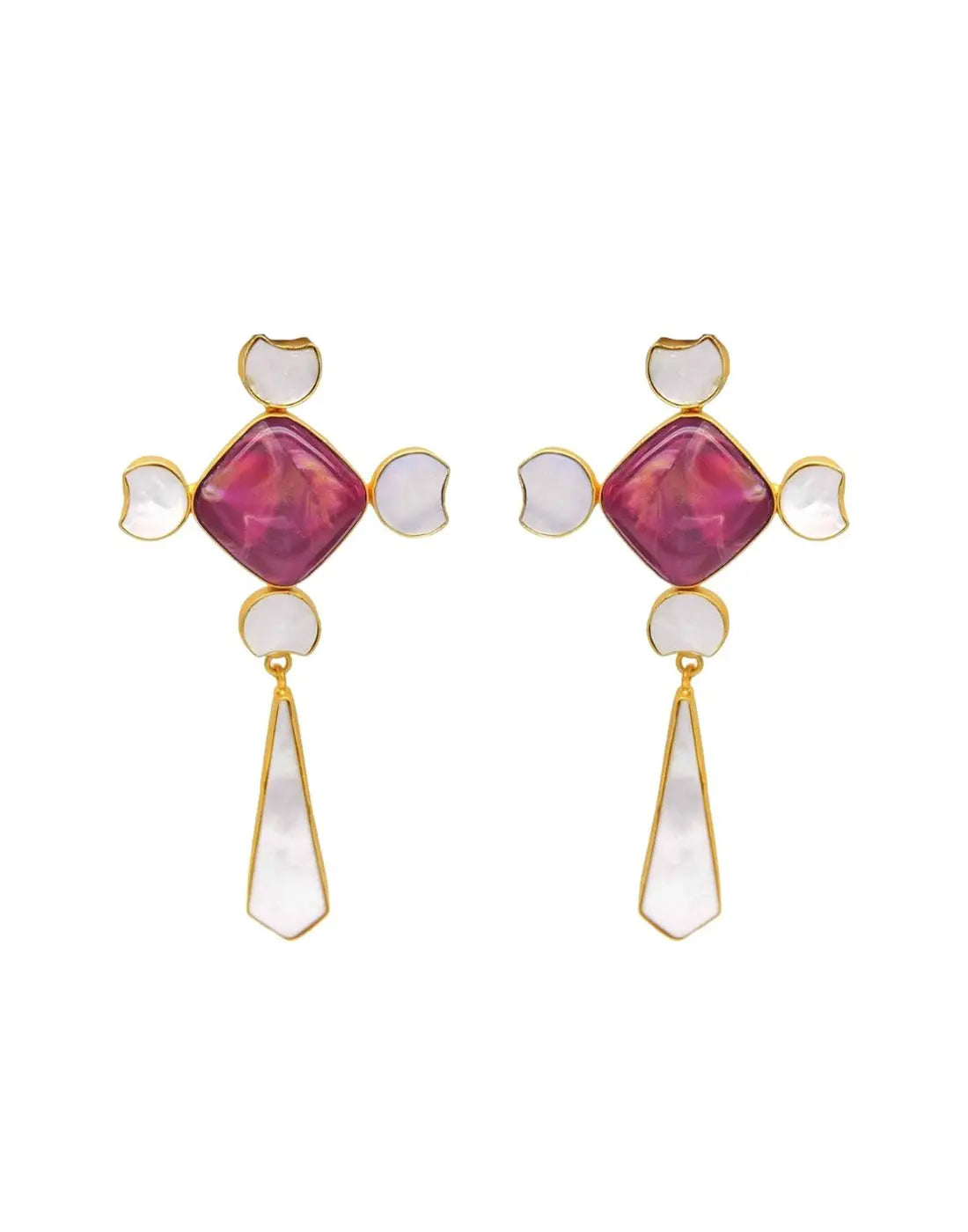 Mayumi Earrings- Handcrafted Jewellery from Dori