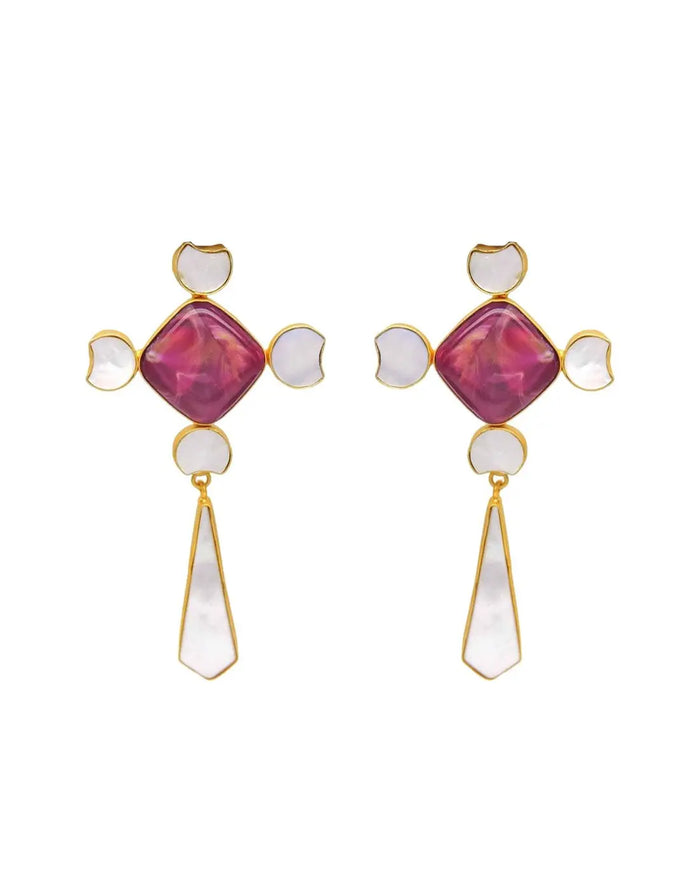 Mayumi Earrings- Handcrafted Jewellery from Dori