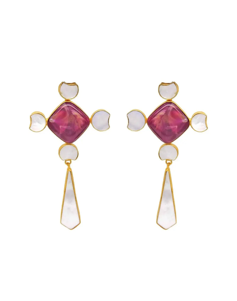 Mayumi Earrings- Handcrafted Jewellery from Dori