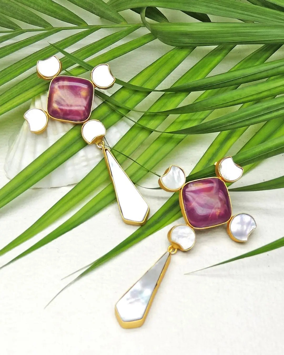 Mayumi Earrings- Handcrafted Jewellery from Dori