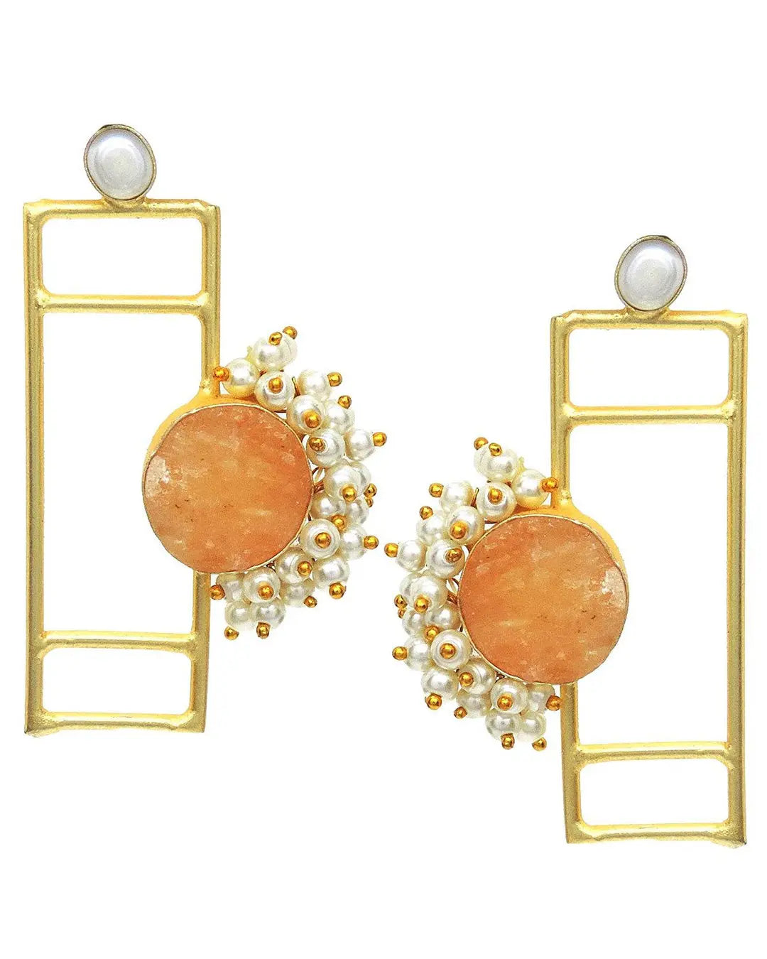 Medea Jasper Earrings- Handcrafted Jewellery from Dori