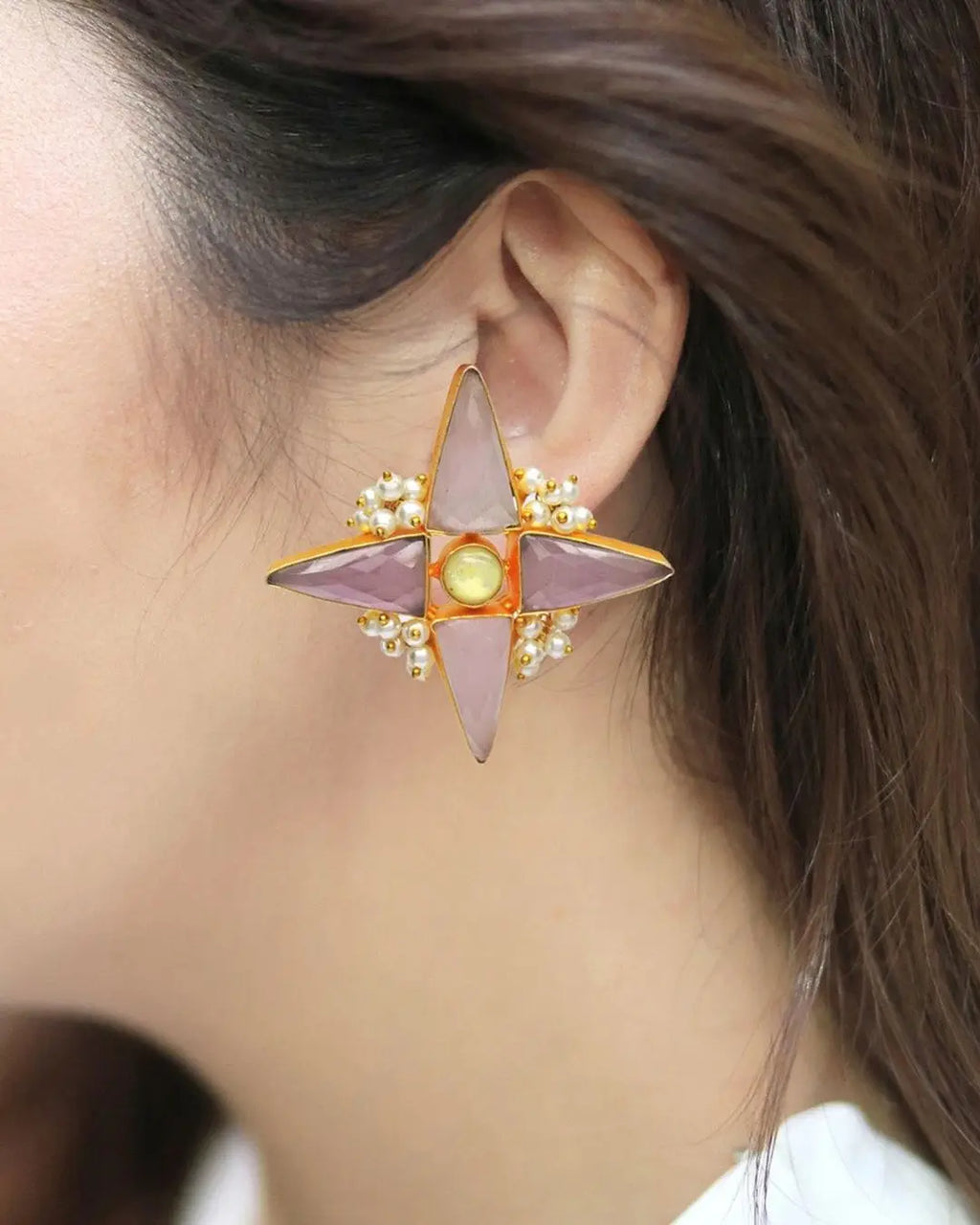 Noor Earrings- Handcrafted Jewellery from Dori