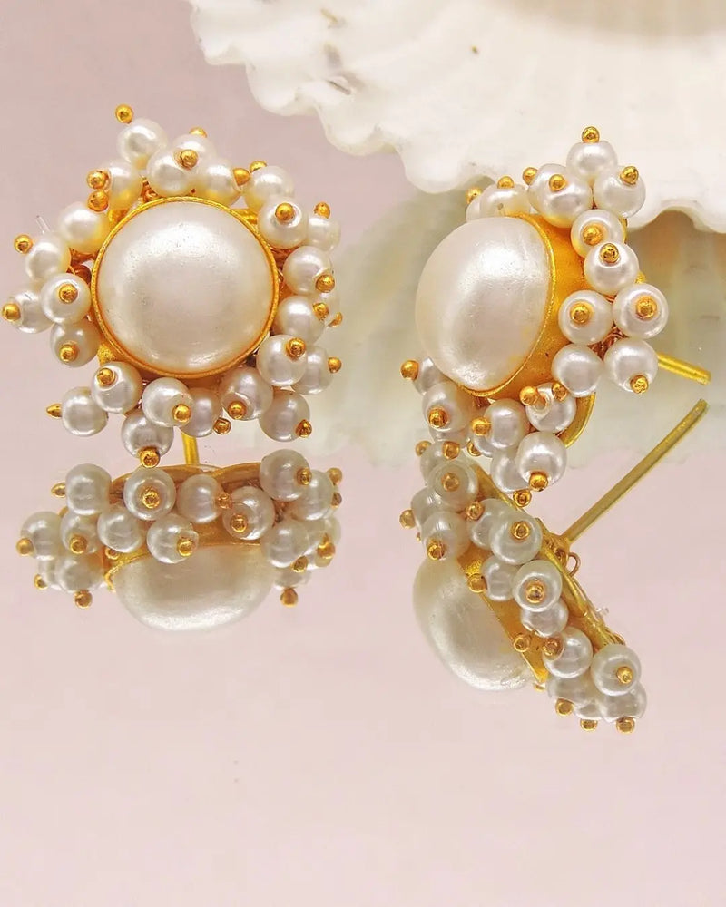 Pearl Bloom Earrings