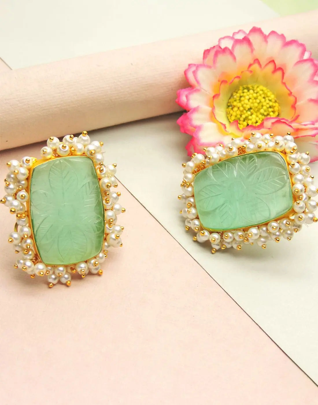 Rita Earrings | Forest & Sage- Handcrafted Jewellery from Dori