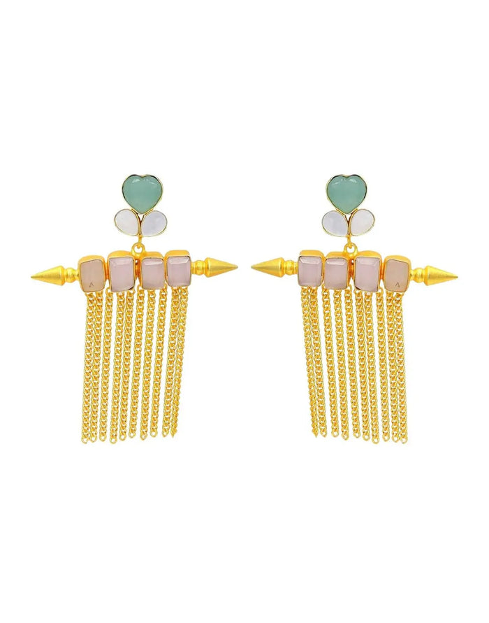 Roza Earrings- Handcrafted Jewellery from Dori