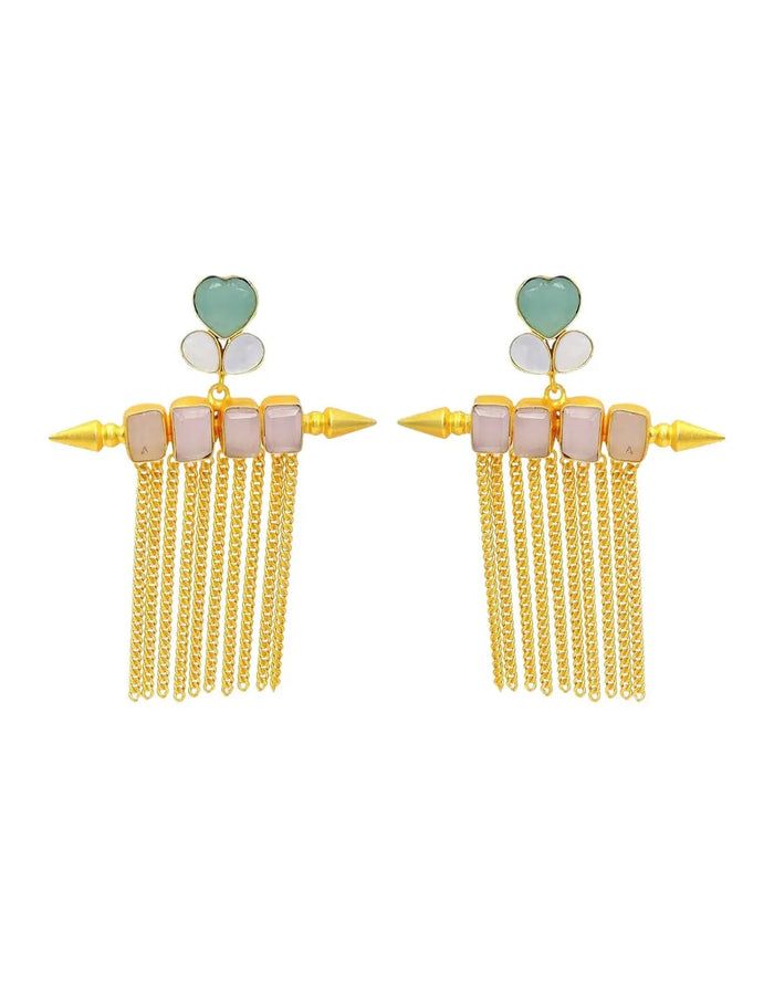 Roza Earrings- Handcrafted Jewellery from Dori