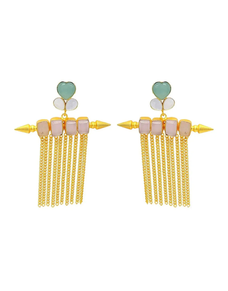 Roza Earrings- Handcrafted Jewellery from Dori