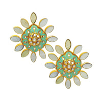 Snowdrop Kundan Earrings