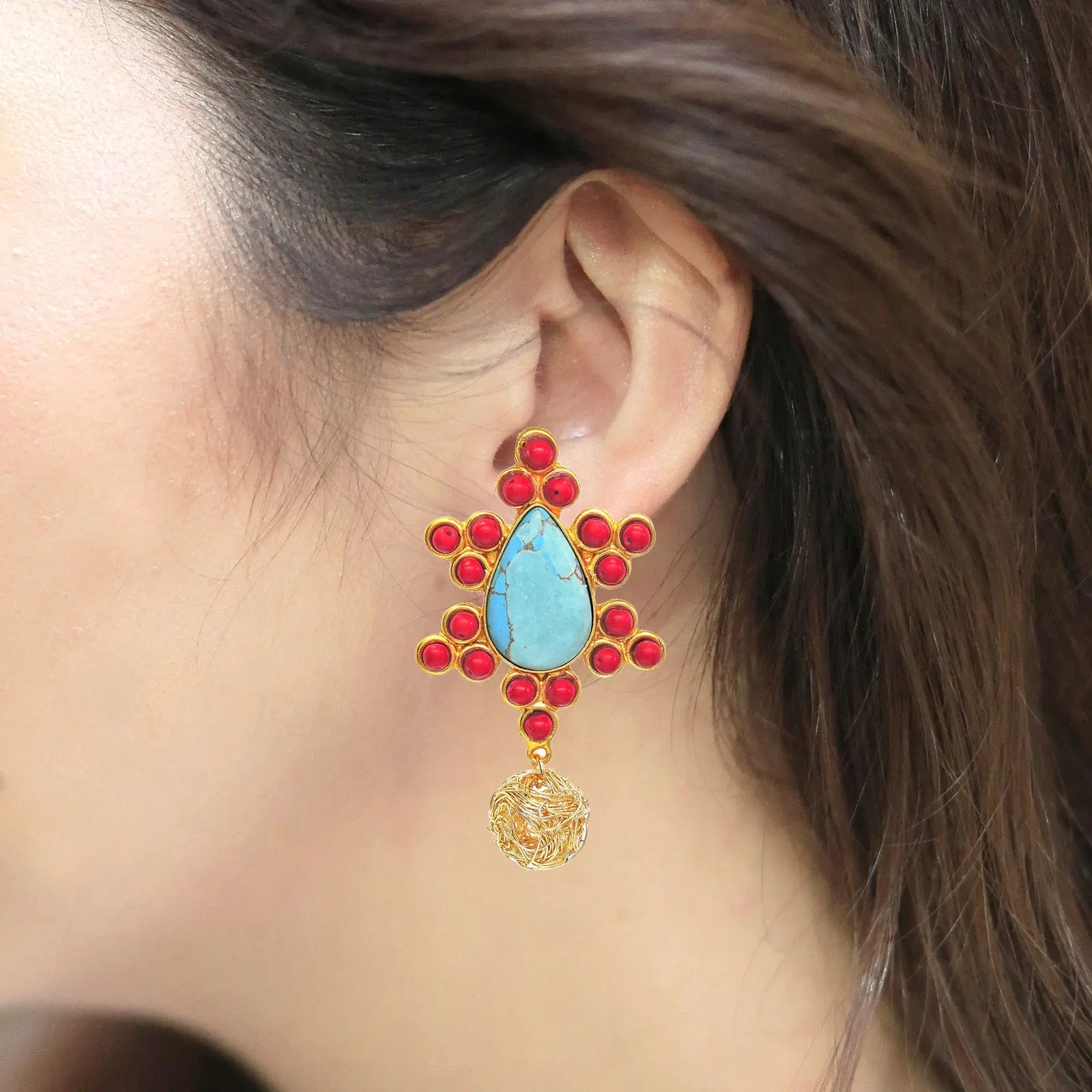Sufia Earrings- Handcrafted Jewellery from Dori
