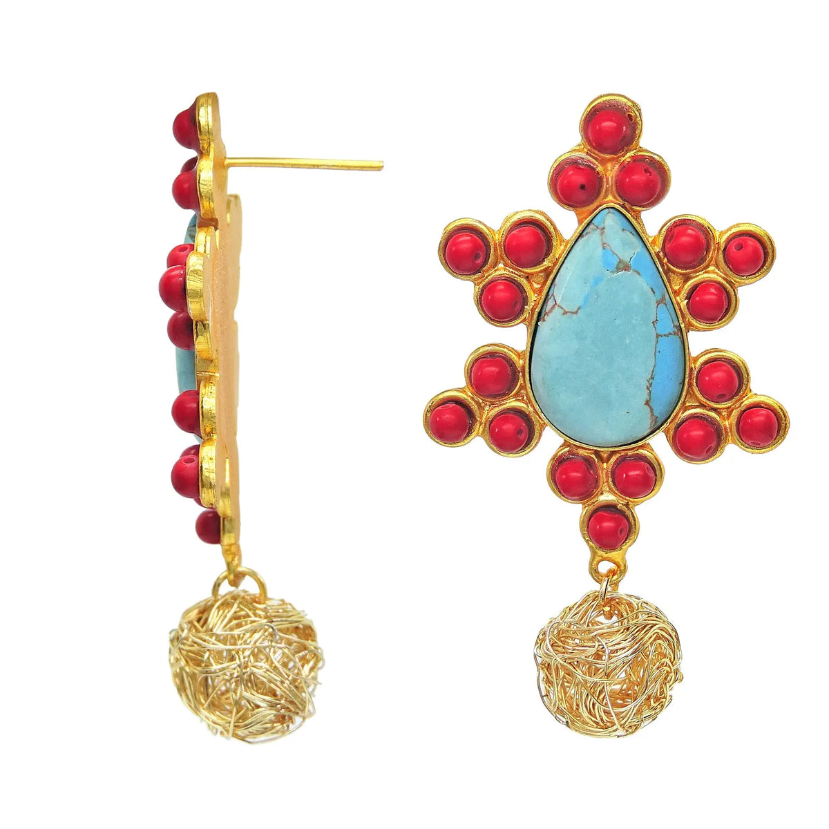 Sufia Earrings- Handcrafted Jewellery from Dori