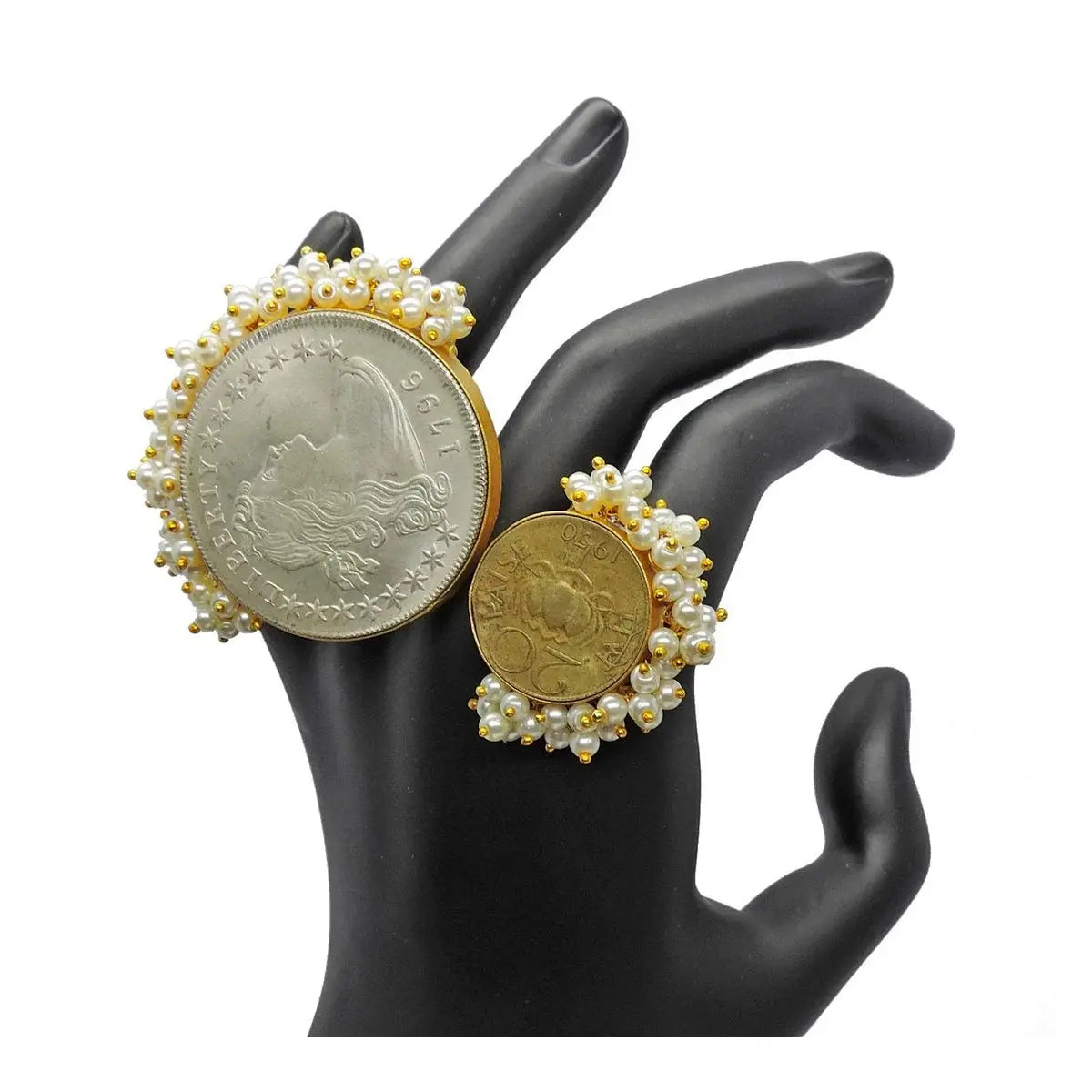 Twin Coin Ring
