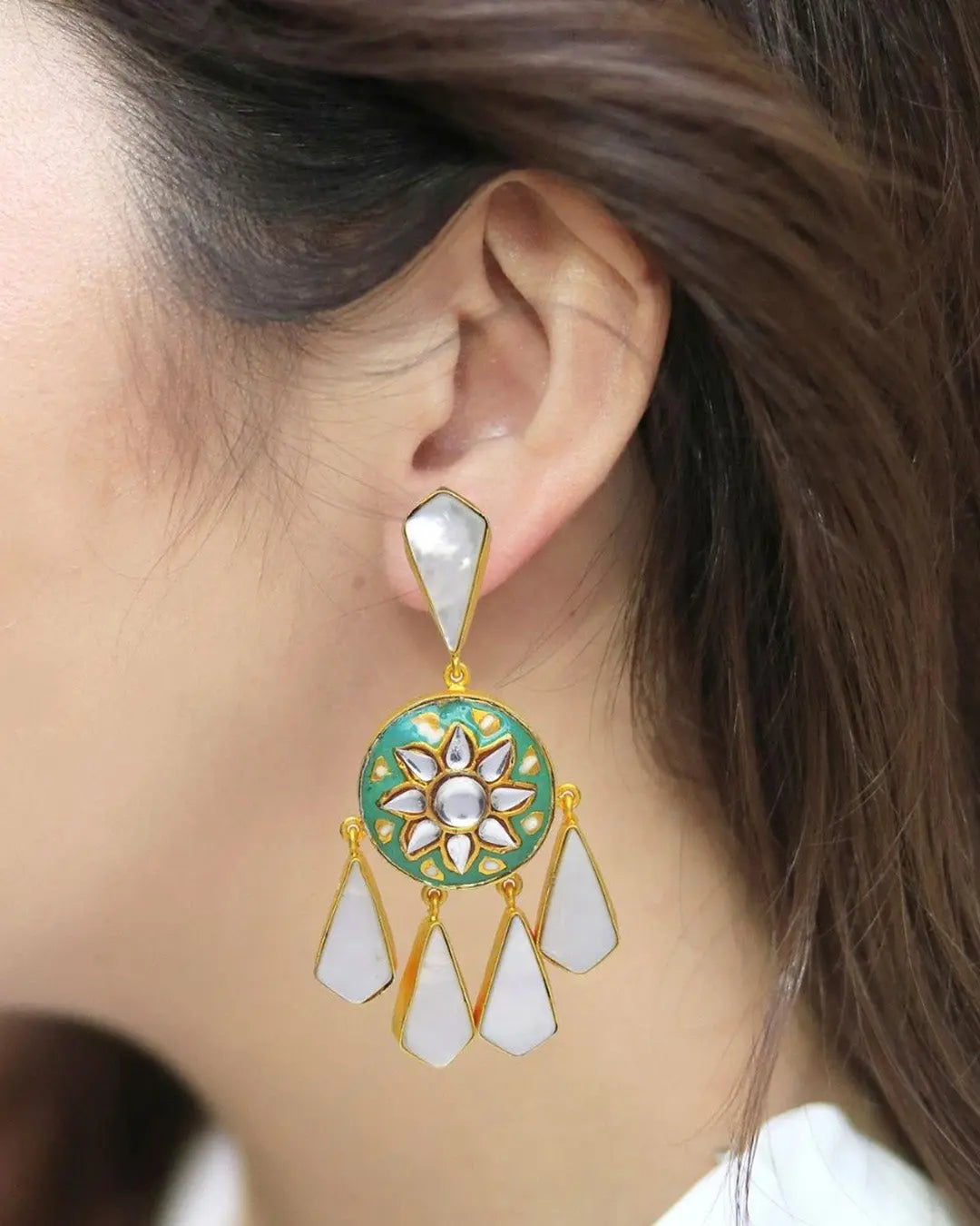 Zoha Earrings | Night & Sky- Handcrafted Jewellery from Dori