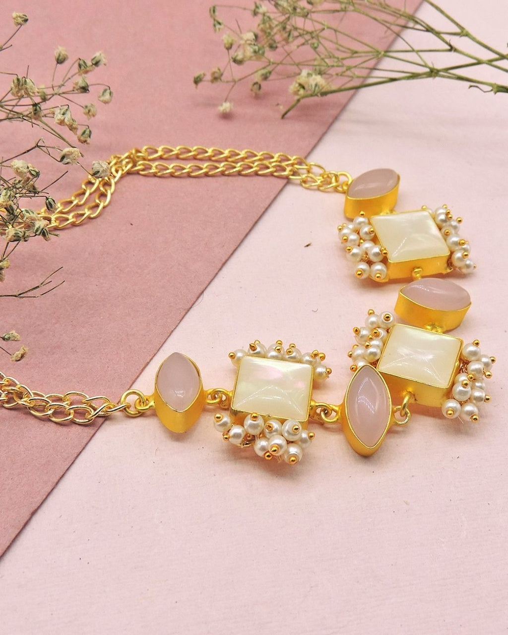 Ferna Choker - Necklaces - Handcrafted Jewellery - Made in India - Dubai Jewellery, Fashion & Lifestyle - Dori