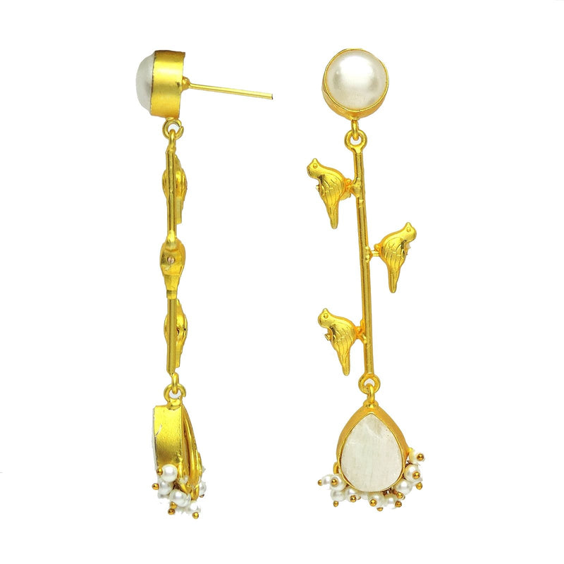 Shiro Earrings - Earrings - Handmade Jewellery - Dori