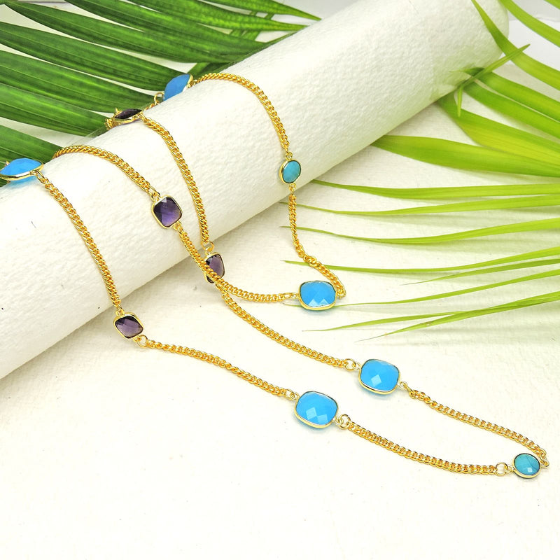 River Drizzle Necklace - Necklaces - Handcrafted Jewellery - Made in India - Dubai Jewellery, Fashion & Lifestyle - Dori