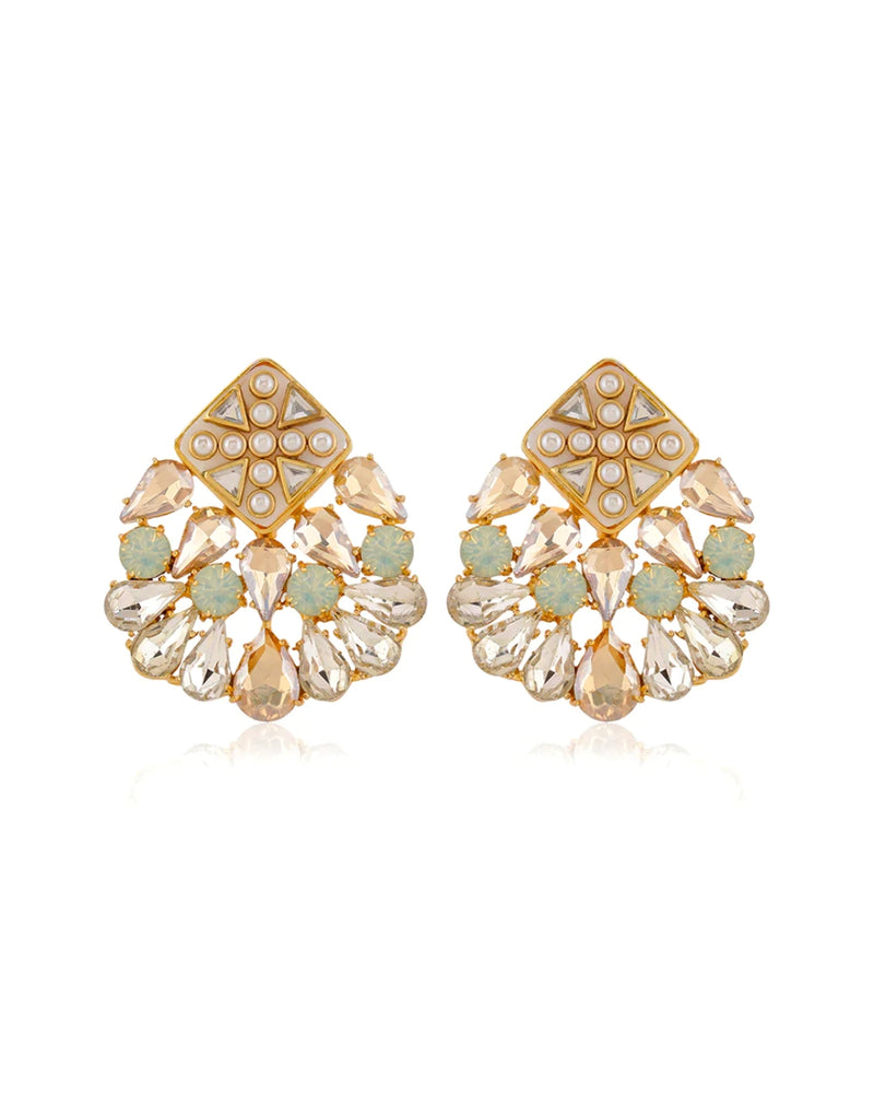 Nivi Earrings - Earrings - Handcrafted Jewellery - Made in India - Dubai Jewellery, Fashion & Lifestyle - Dori