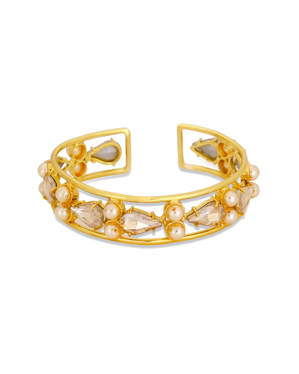 Samara Cuff - Bracelets & Cuffs - Handcrafted Jewellery - Made in India - Dubai Jewellery, Fashion & Lifestyle - Dori