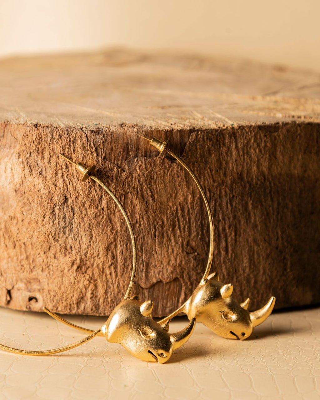 Salores (Rhino) Earrings - Earrings - Handcrafted Jewellery - Made in India - Dubai Jewellery, Fashion & Lifestyle - Dori