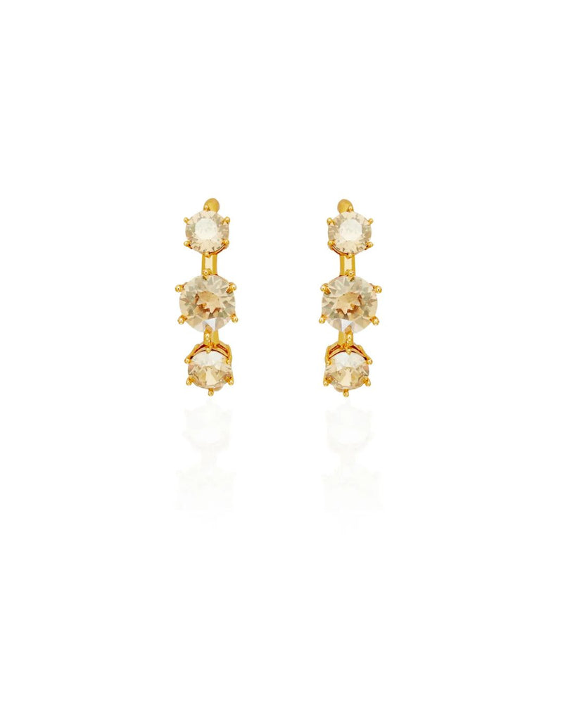 Opal Earrings in Gold - Earrings - Handcrafted Jewellery - Made in India - Dubai Jewellery, Fashion & Lifestyle - Dori