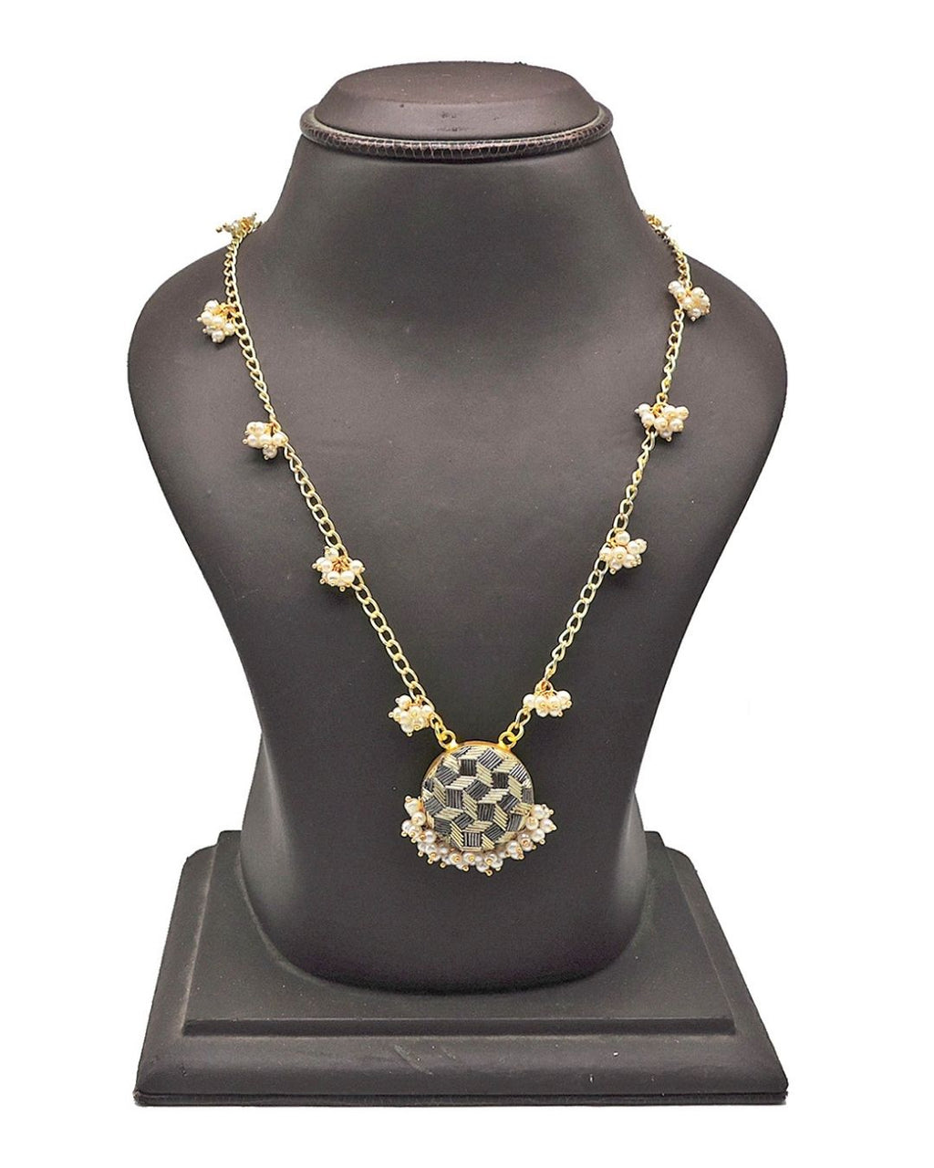 Zardosi Crown Necklace - Necklaces - Handcrafted Jewellery - Made in India - Dubai Jewellery, Fashion & Lifestyle - Dori