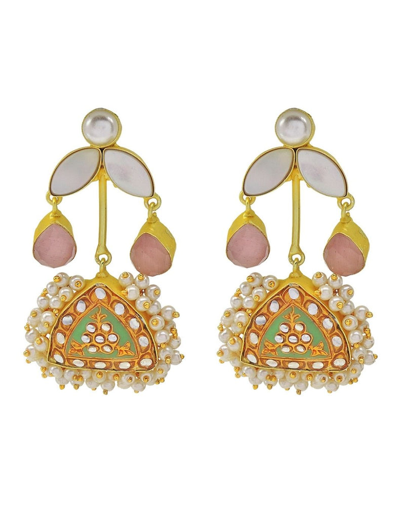 Kiara Earrings - Earrings - Handcrafted Jewellery - Made in India - Dubai Jewellery, Fashion & Lifestyle - Dori