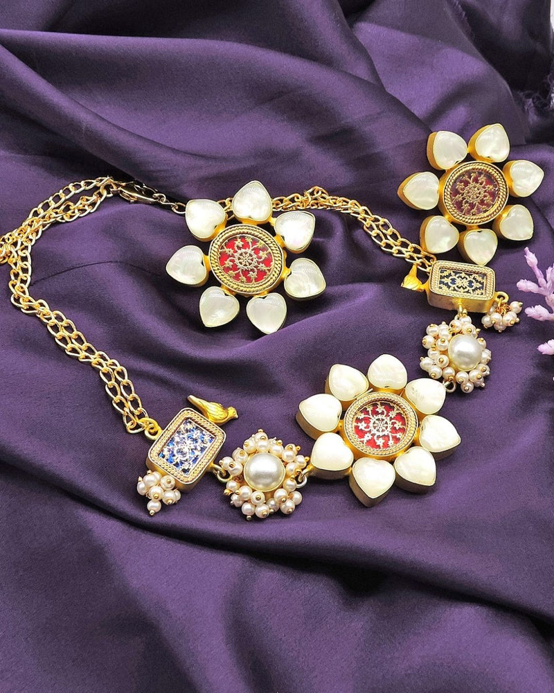 Arya Necklace - Necklaces - Handcrafted Jewellery - Made in India - Dubai Jewellery, Fashion & Lifestyle - Dori