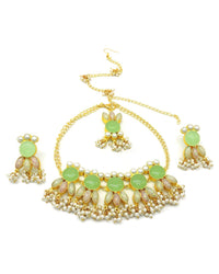 Margaret Necklace & Earrings Set - Necklaces - Earrings - Handcrafted Jewellery - Made in India - Dubai Jewellery, Fashion & Lifestyle - Dori