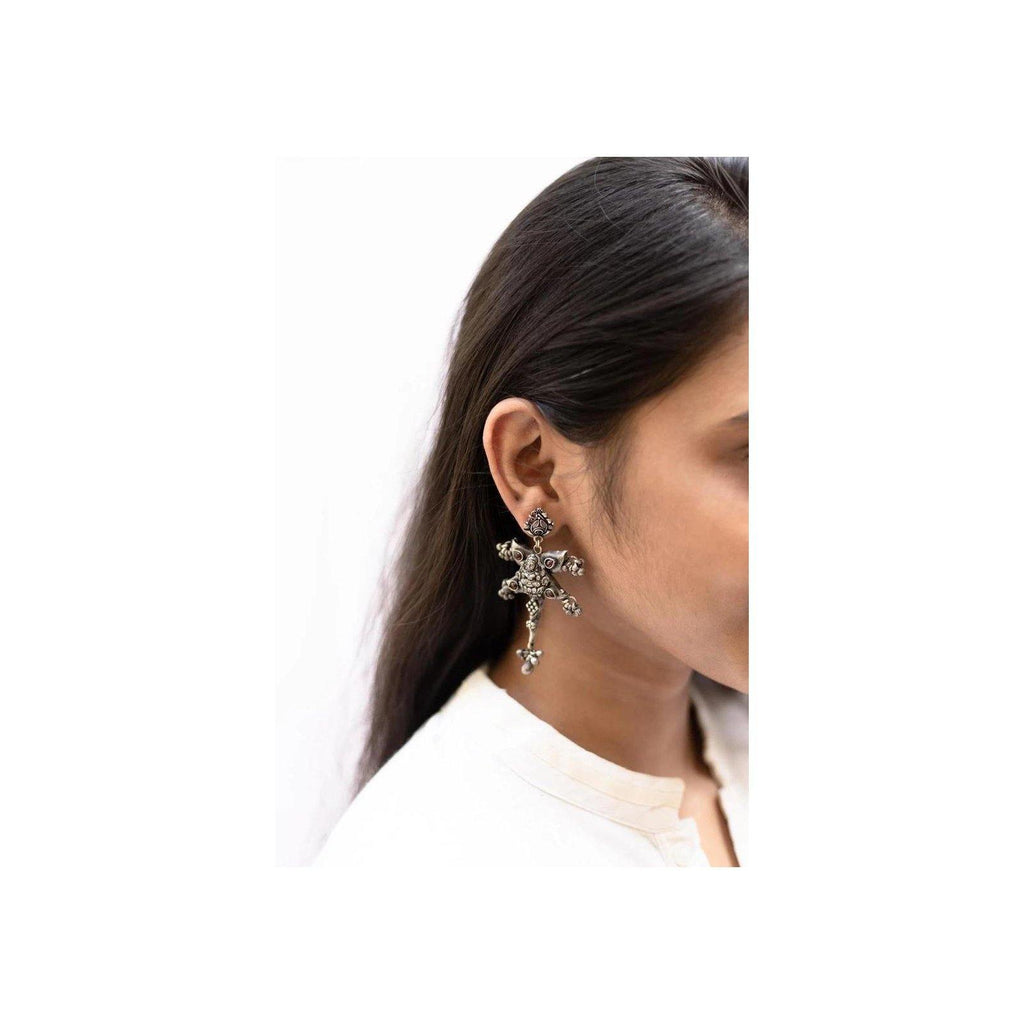 Freya Silver Earrings - Earrings - Handcrafted Jewellery - Dori