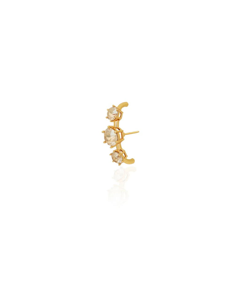 Opal Earrings in Gold - Earrings - Handcrafted Jewellery - Made in India - Dubai Jewellery, Fashion & Lifestyle - Dori