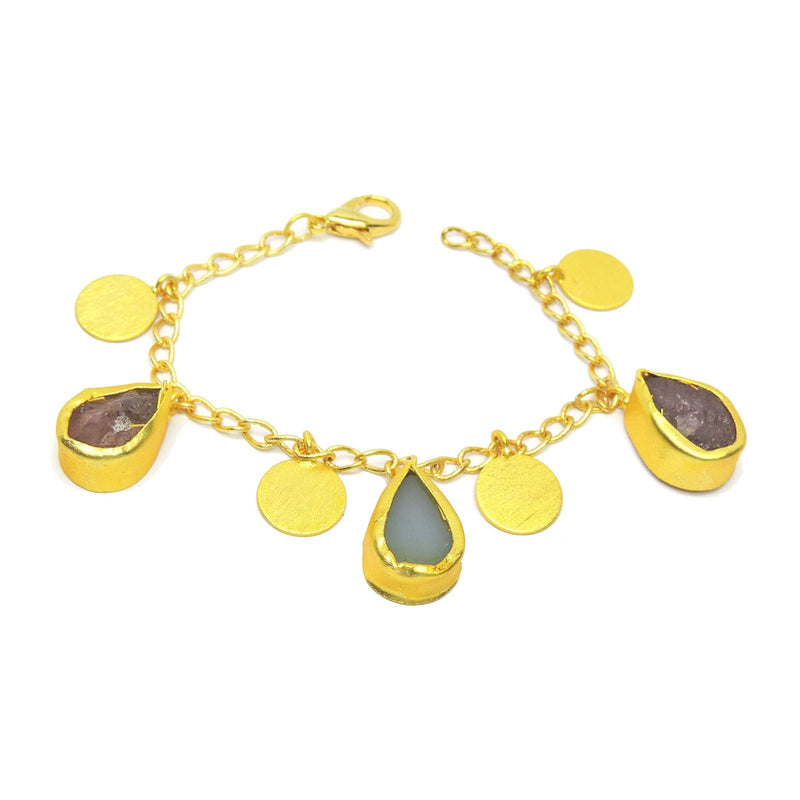 Noelle Bracelet in Earth - Bracelets & Cuffs - Handcrafted Jewellery - Made in India - Dubai Jewellery, Fashion & Lifestyle - Dori