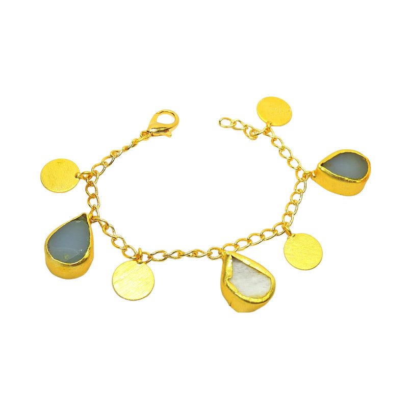 Noelle Bracelet in Ocean - Bracelets & Cuffs - Handcrafted Jewellery - Made in India - Dubai Jewellery, Fashion & Lifestyle - Dori