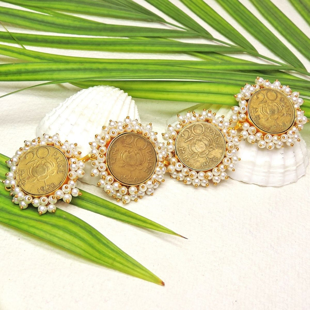 Coin Bloom Choker/Bracelet - Bracelets & Cuffs - Handcrafted Jewellery - Dori
