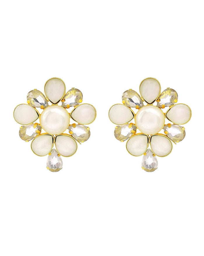 Aikaterini Earrings  - Earrings - Handcrafted Jewellery - Made in India - Dubai Jewellery, Fashion & Lifestyle - Dori