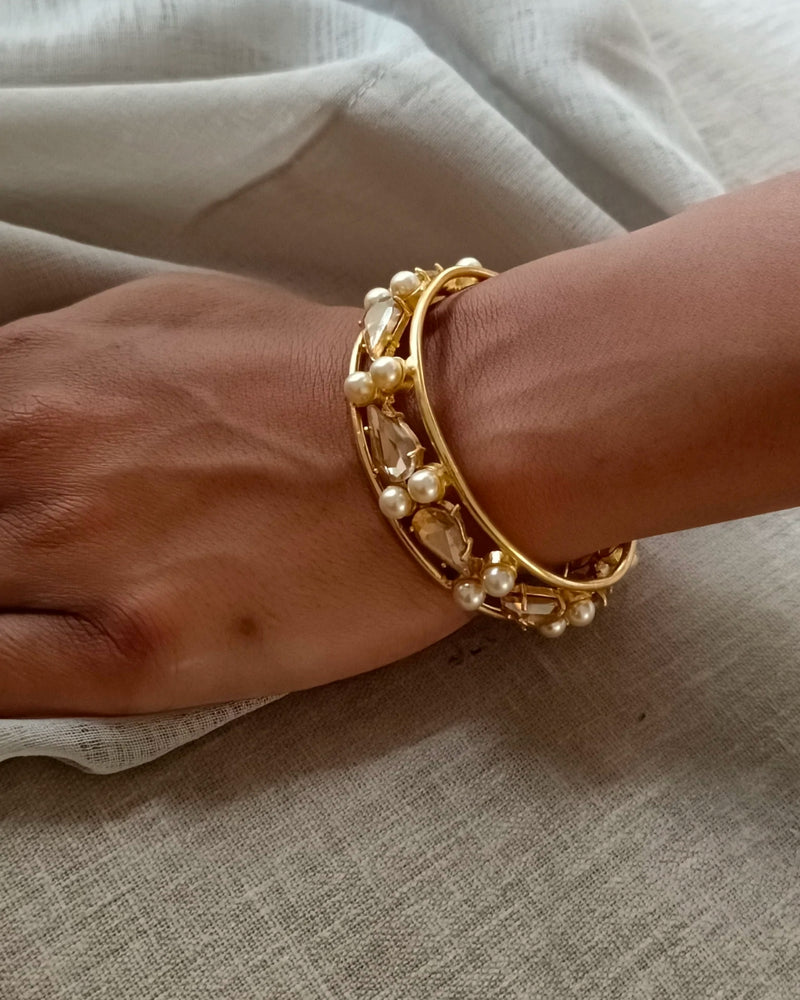 Samara Cuff - Bracelets & Cuffs - Handcrafted Jewellery - Made in India - Dubai Jewellery, Fashion & Lifestyle - Dori