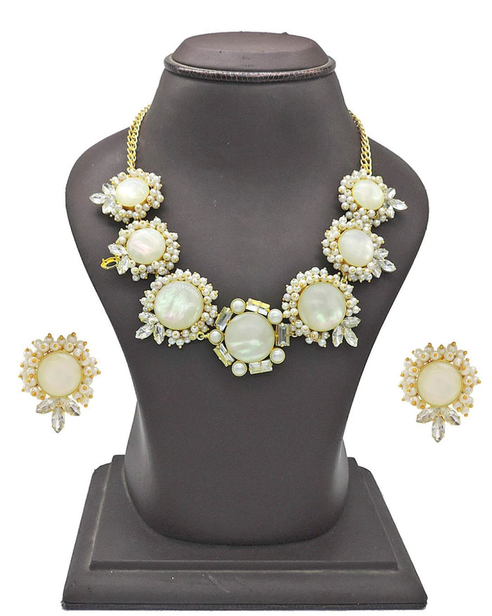 Amara Necklace & Earrings Set - Necklaces - Earrings - Handcrafted Jewellery - Made in India - Dubai Jewellery, Fashion & Lifestyle - Dori