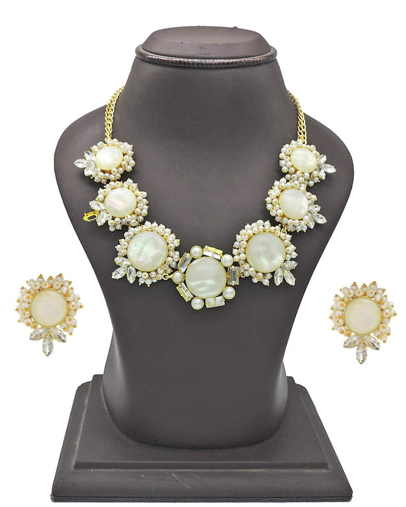 Amara Necklace & Earrings Set - Necklaces - Earrings - Handcrafted Jewellery - Made in India - Dubai Jewellery, Fashion & Lifestyle - Dori