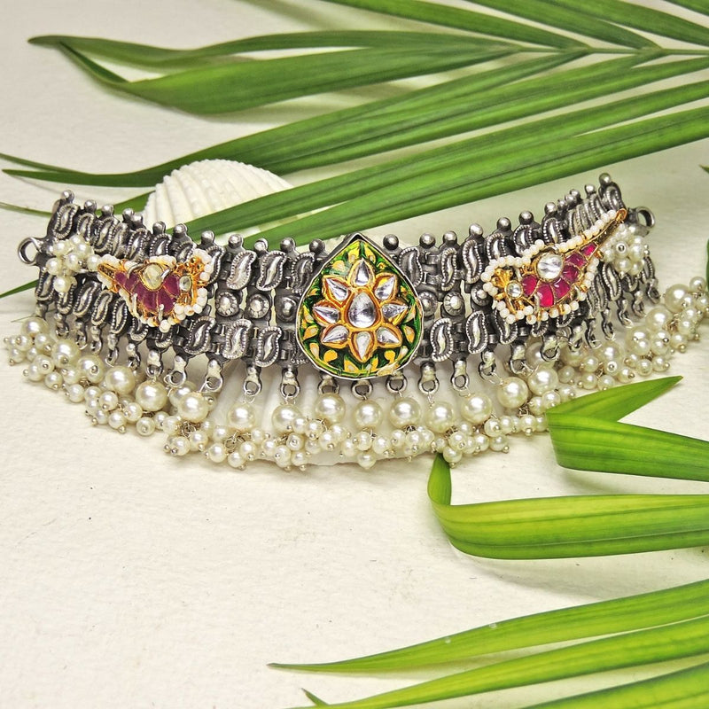 Pooja Choker - Necklaces - Handcrafted Jewellery - Dori