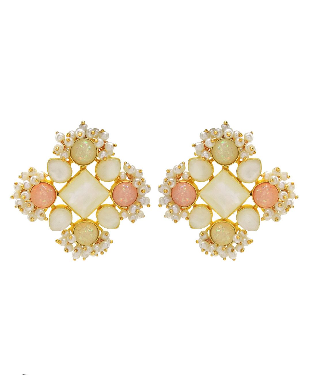 Kostantina Earrings - Earrings - Handcrafted Jewellery - Made in India - Dubai Jewellery, Fashion & Lifestyle - Dori