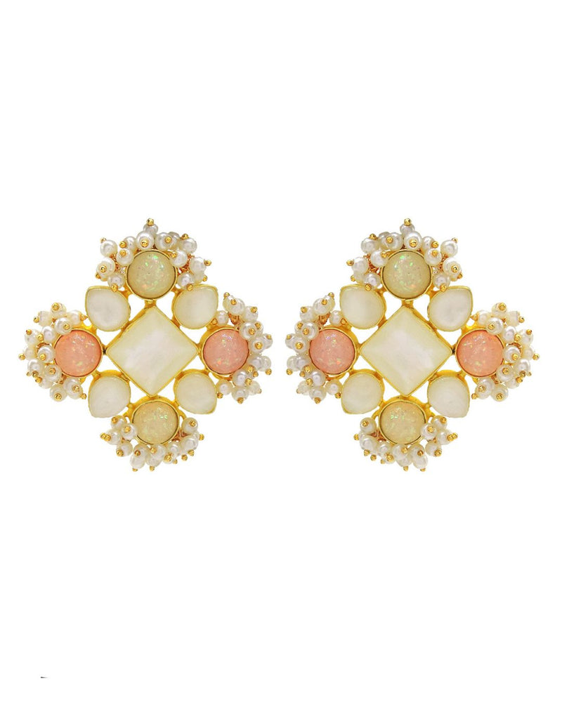 Kostantina Earrings - Earrings - Handcrafted Jewellery - Made in India - Dubai Jewellery, Fashion & Lifestyle - Dori