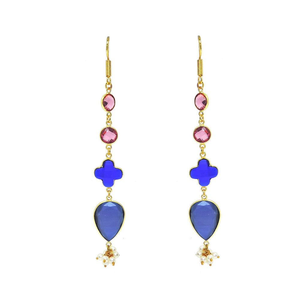 Zuri Danglers - Earrings - Handcrafted Jewellery - Made in India - Dubai Jewellery, Fashion & Lifestyle - Dori