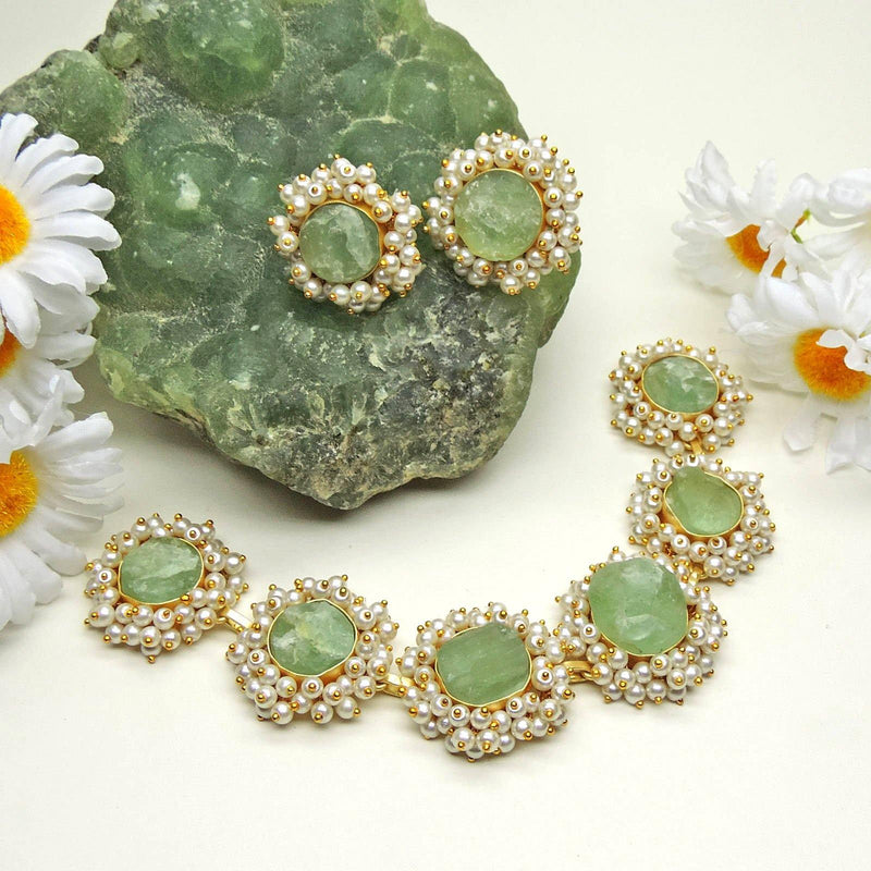 Fluorite Bloom Necklace - Necklaces - Handcrafted Jewellery - Dori