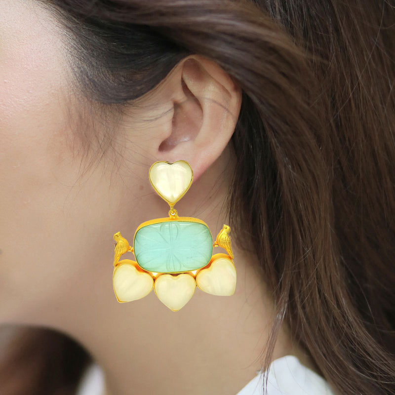 Phoebe Earrings - Earrings - Handcrafted Jewellery - Made in India - Dubai Jewellery, Fashion & Lifestyle - Dori