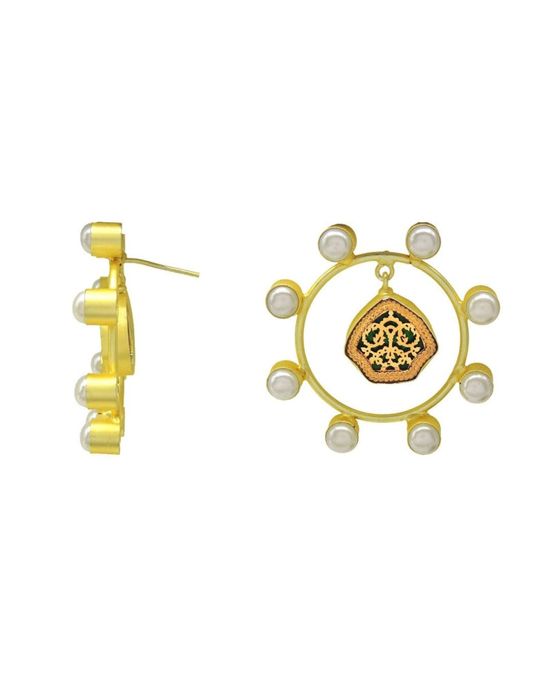 Zuri Hoops - Earrings - Handcrafted Jewellery - Made in India - Dubai Jewellery, Fashion & Lifestyle - Dori