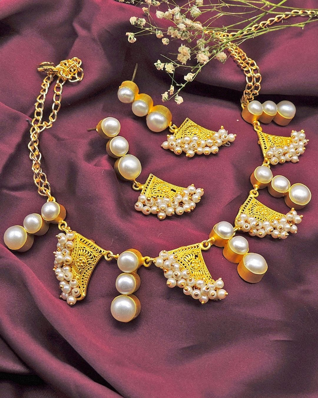 Brynn Choker - Necklaces - Handcrafted Jewellery - Made in India - Dubai Jewellery, Fashion & Lifestyle - Dori
