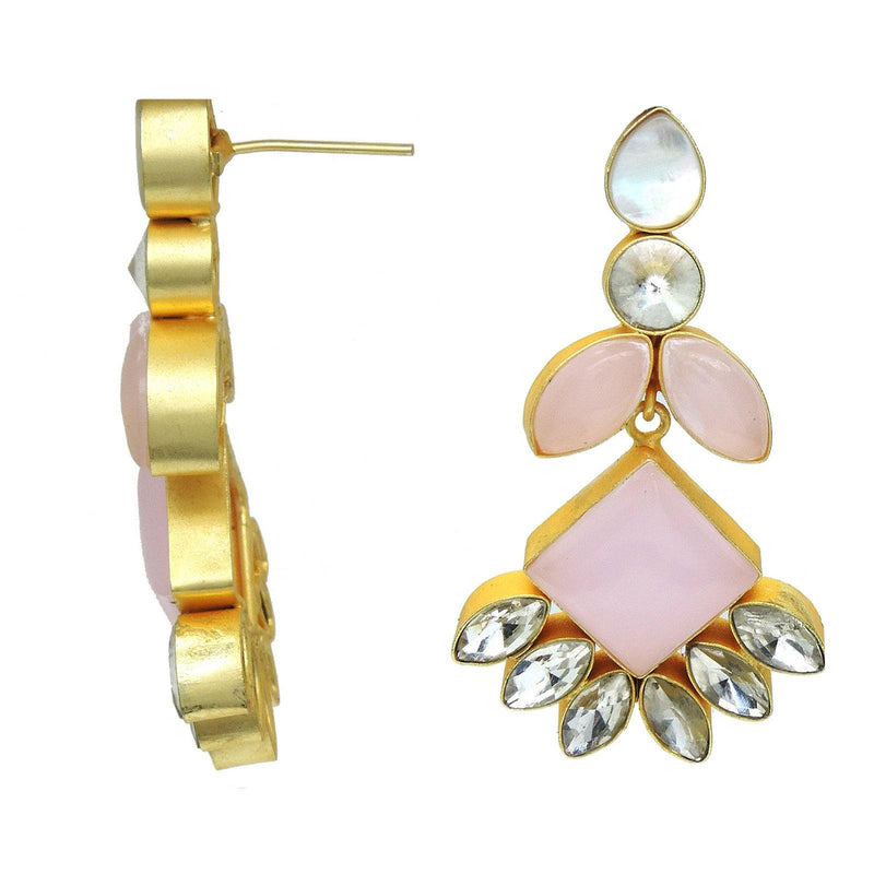 Rose Diamond Earrings (Preorder) - Earrings - Handcrafted Jewellery - Dori