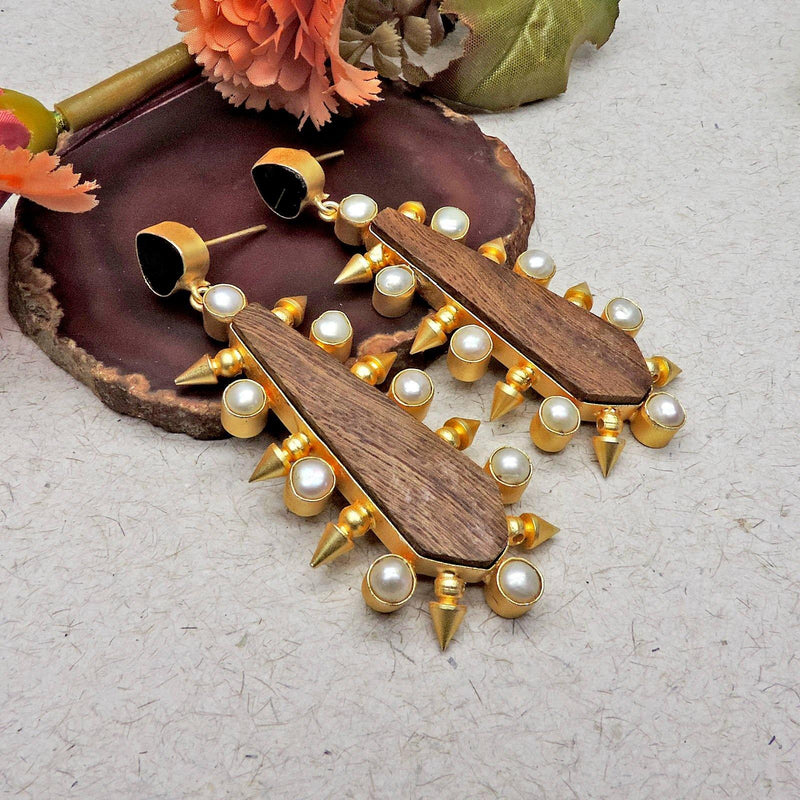Spade Earrings - Earrings - Handcrafted Jewellery - Dori