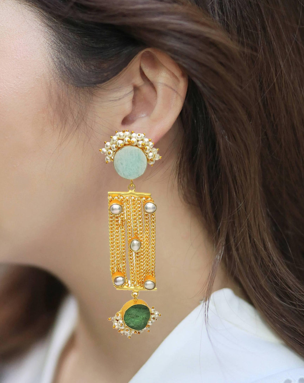 Carmela Earrings (Preorder) - Earrings - Handcrafted Jewellery - Dori