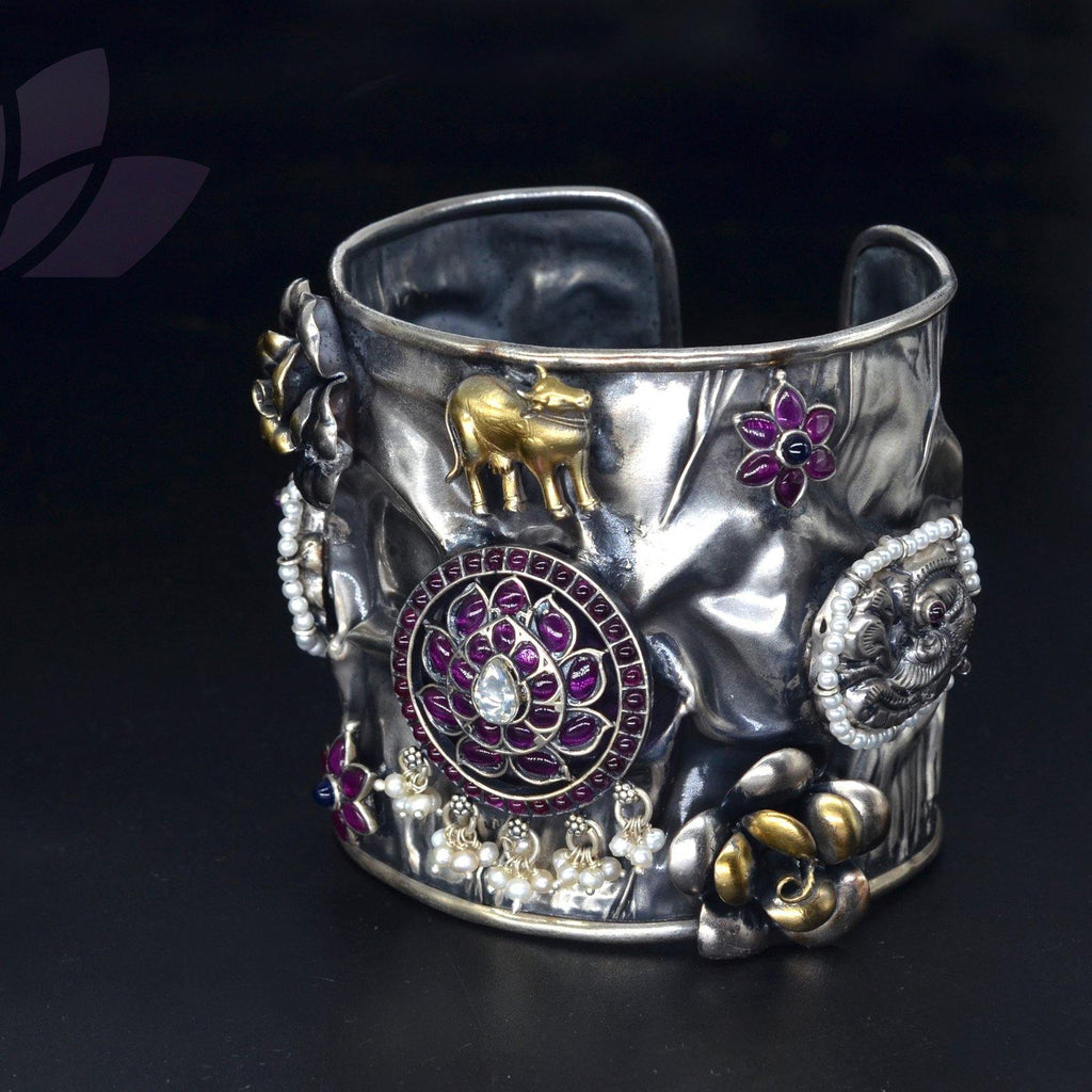 Spira Silver Cuff - Bracelets & Cuffs - Handcrafted Jewellery - Dori